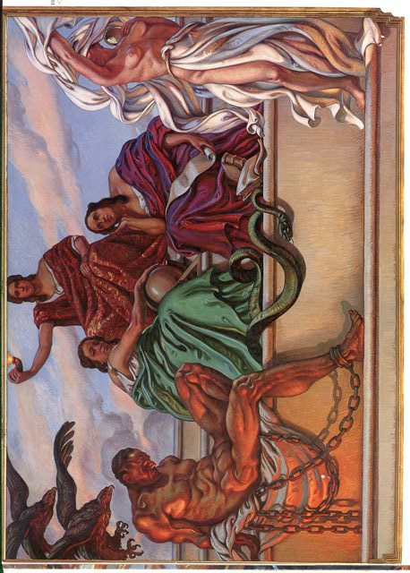 Due dipinti (olio su tela) di Filippo Figari presso il Rettorato dell’Università degli Studi di Cagliari