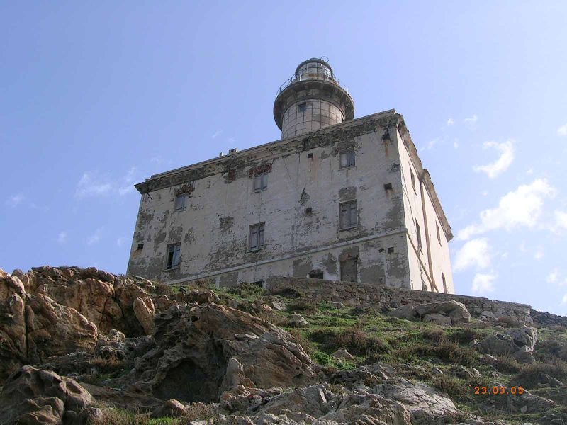 Faro e semaforo di Punta Scorno, isola dell’Asinara