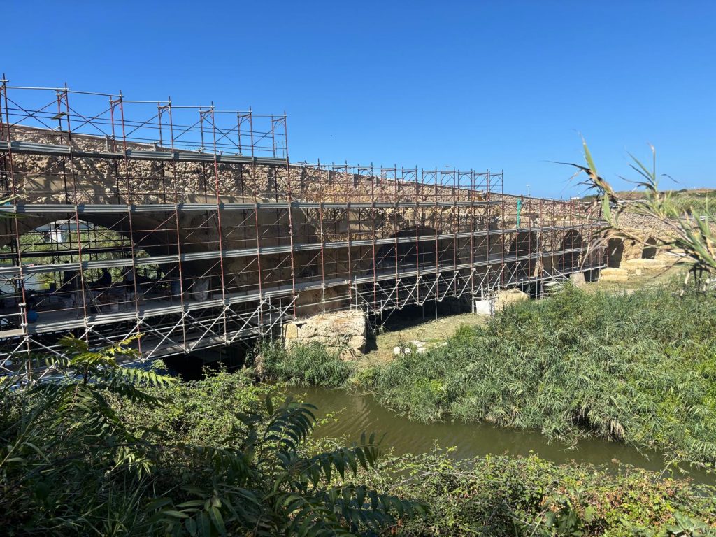 Restauro del Ponte Romano: completata la quarta visita di collaudo. Scoperti conci originali di epoca romana.